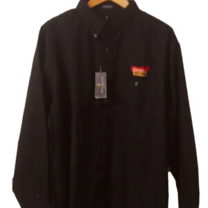 👕 NWT! Bill Blass Black LS Shirt XL